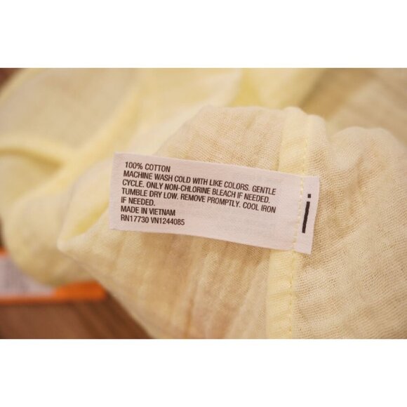 Colsie Yellow Cotton Gauze Tank Top - Size XS, NWT - Picture 6 of 6